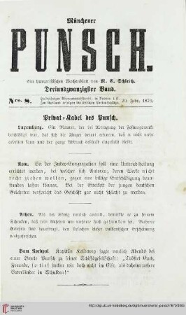 Nro. 8 (20. Februar 1870)