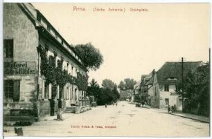 Pirna. Steinplatz