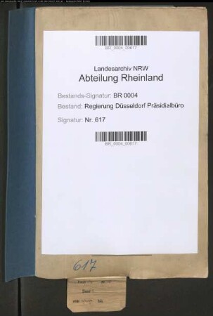 Veränderungen der Kreisgrenzen auf der linken Rheinseite Betr. vor allem den Kreis Neuss
