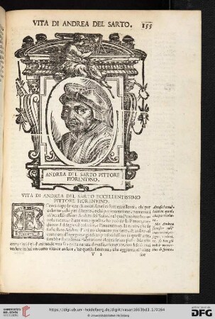 Vita di Andrea del Sarto Eccellentissimo Pittore fiorentino