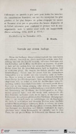 Vorrede zur ersten Auflage