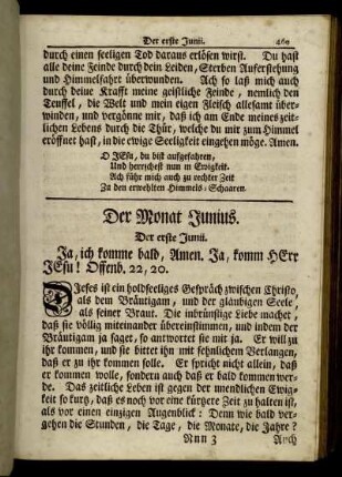 Der Monat Junius.