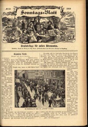 Ausgabe vom Sonntag, den 24. Juli 1910.