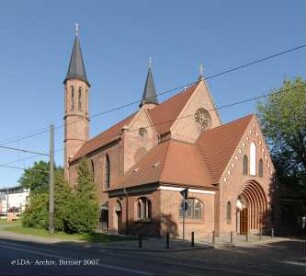 Evangelische Kirche "Zu den vier Evangelisten"; Berlin, Pankow