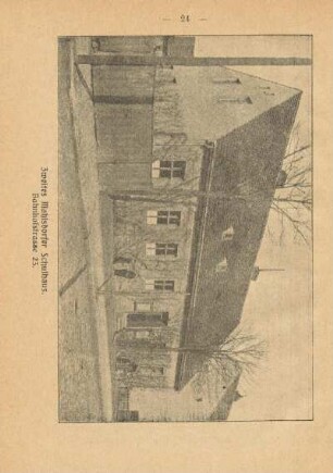 Zweites Mahlsdorfer Schulhaus. Bahnhofstrasse 23