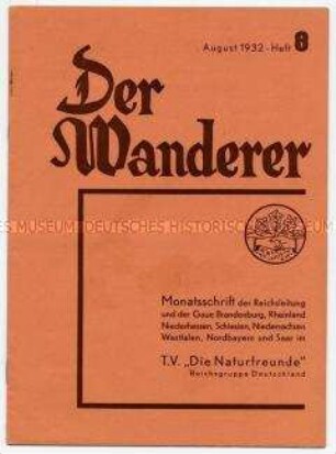 Monatszeitschrift des Touristen-Vereins "Die Naturfreunde"