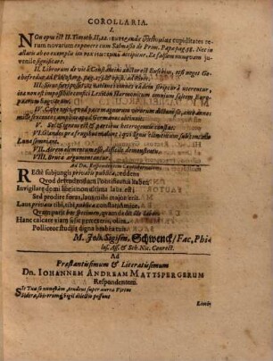 De Pontifice Maximo Romanorum, Exercitatio Historica