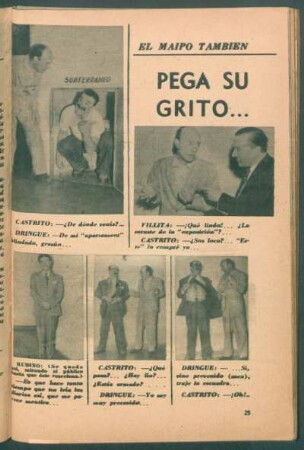 Pega su grito ... - [Ilustración] : El Maipo también