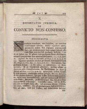 X. De Convicto non confesso.