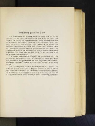 Einführung zum elften Band.