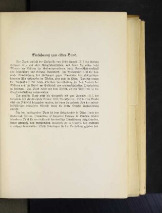 Einführung zum elften Band.