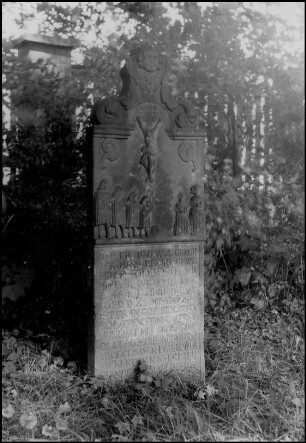 Marienwerder, Klosterfriedhof, Grabstein