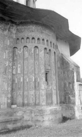 keine Beschreibung [Sucevita: Klosterkirche, Ausschnitt der Fresken]
