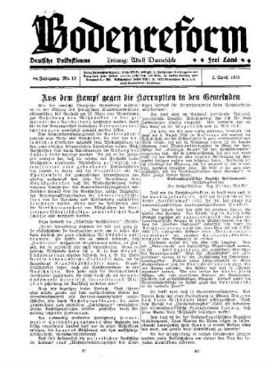 Aus dem Kampf gegen die Korruption in den Gemeinden