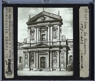 Rom, S. Susanna : Fassade