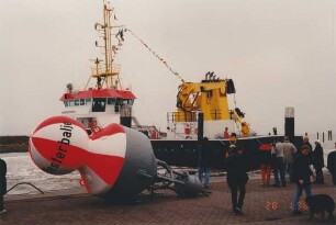 Tonnenleger mit Tonne