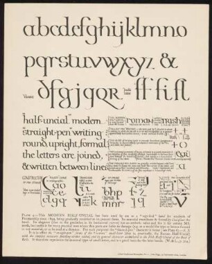 Plate 4. Modern Half-Uncial