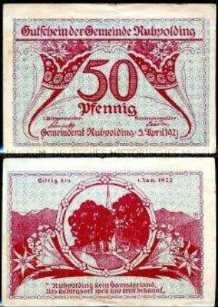 Ruhpolding 50 Pfennig