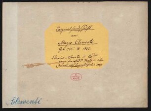 Sonaten; pf (cemb); Es-Dur; op.11,1