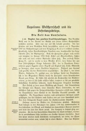 Napoleons Weltherrschaft und die Befreiungskriege