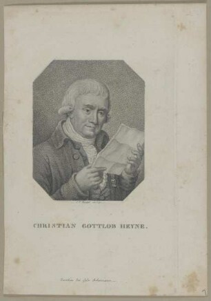 Bildnis des Christian Gottlob Heyne