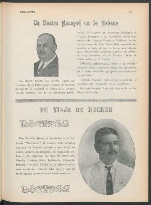 En viaje de recreo
