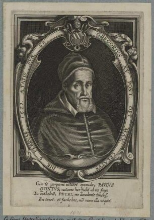 Bildnis des Papst Gregorivs XV.
