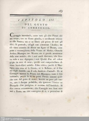 Capitolo III. Del Gusto Di Correggio.