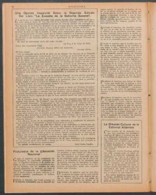 Una opinión imparcial sobre la segunda edición del libro "La escuela de la Señorita Susana".