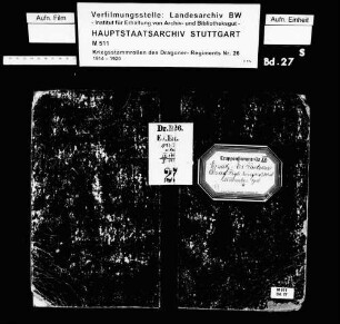 Kriegsstammrolle der Wirtschafts-Ersatz-Eskadron