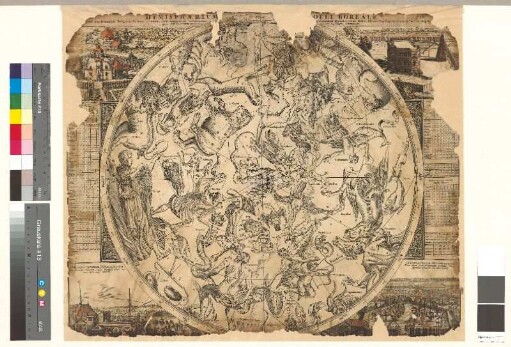 Hemisphaerium Coeli Boreale : in quo Fixarum loca secundum Eclipticae ductum ad annum 1730 completum exhibentur / à Ioh. Gabriele Doppelmaiero. Operâ Ioh. Baptistae Homanni