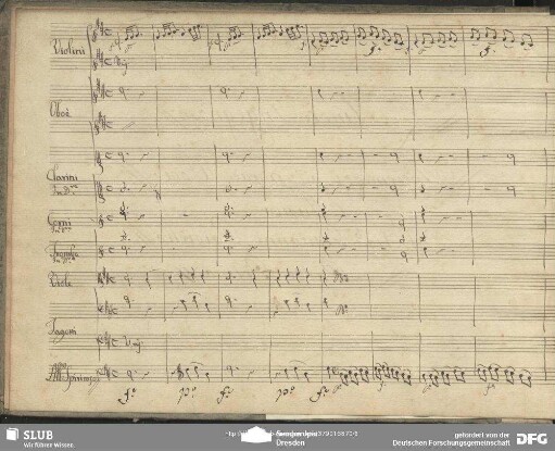 Einlage Sinfonia (Nicola Antonio Zingarelli)