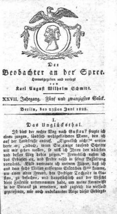 25. Stueck, 23. Juni 1828