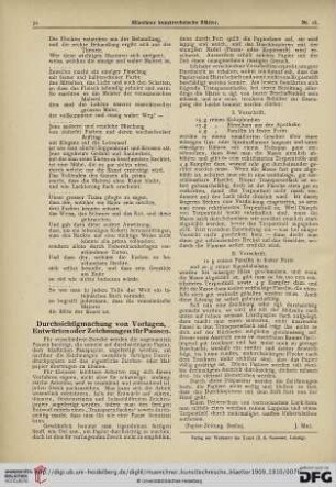6: Durchsichtigmachung von Vorlagen, Entwürfen oder Zeichnungen für Pausen