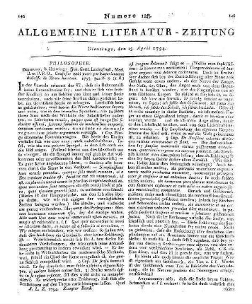 Versuch eines Catechismus der allgemeinen Sittenlehre für die denkende Jugend. Breslau: Meyer 1793
