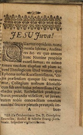 Unum In Scholis Et Academiis Necessarium, Oratione sollenni, cum Appendice uberiorum Commentationum delineatum