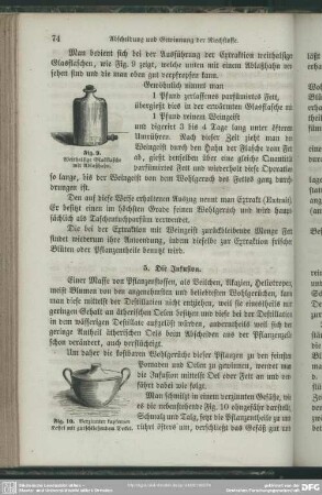 Fig. 9. Weithalsige Glasflasche mit Ablaßhahn