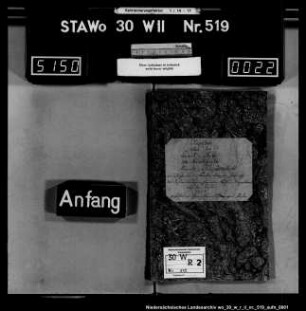 Zivilstandsregister Mönche-Schöppenstedt (jetzt Klein-Schöppenstedt)