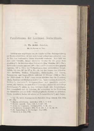 IV. Parallelismus der Leitlinien Deutschlands