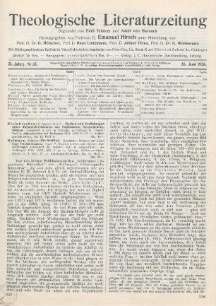337-339 [Rezension] Kleintitschen, P. August, Mythen und Erzählungen eines Melanesierstammes aus Paparatava, Neupommern, Südsee