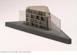 Museum für Moderne Kunst - Wettbewerbsmodell, Gesamtgebäude