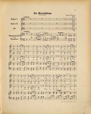 Marien-Lieder : für 2 u. mehrere Singst. mit Begl. d. Pianoforte oder d. Orgel, 2 (1879)