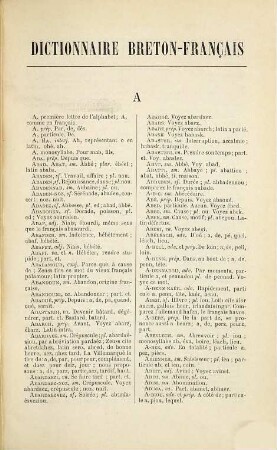 Nouveau dictionnaire pratique et étymologique du dialecte de Léon