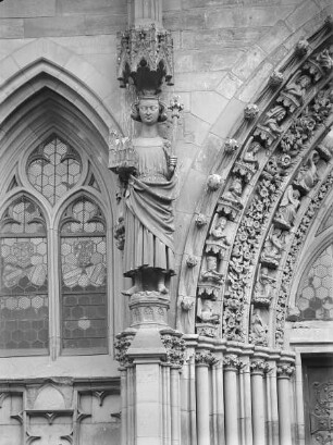Westportal, südliche Archivolten