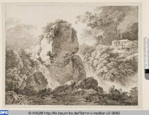 Der doppelte Wasserfall