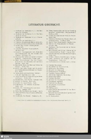 Literatur-Übersicht