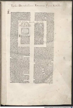Constitutiones : mit der Glosse von Johannes Andreae