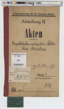 Grundstücksangelegenheiten Godesberg