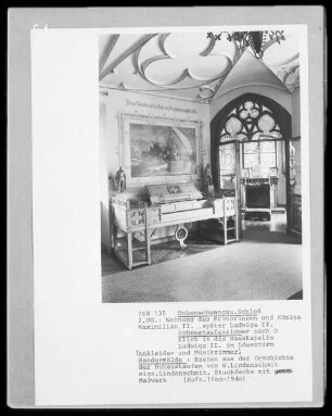 Schloss Hohenschwangau — Wohnung König Maximilians II. und König Ludwigs II. — Hohenstaufenzimmer & Ankleidezimmer