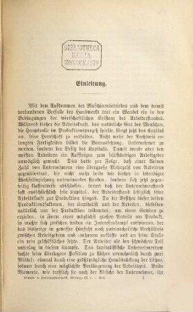 Der achtstündige Normalarbeitstag
